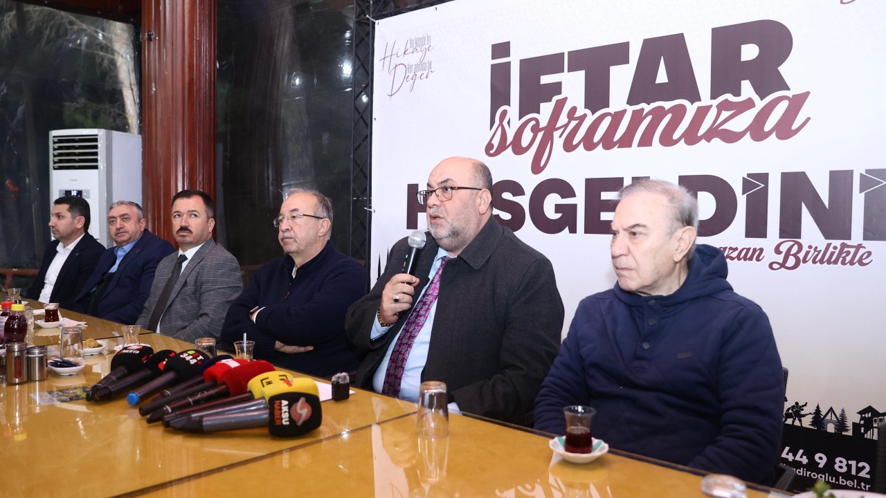 Başkan Akpınar, Basın Mensuplarıyla İftar Programında Bir Araya Geldi