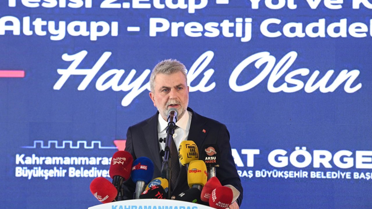 Türkoğlu’na 825 Milyon TL’lik   Altyapı ve Üstyapı Projeleri Hizmete Açıldı