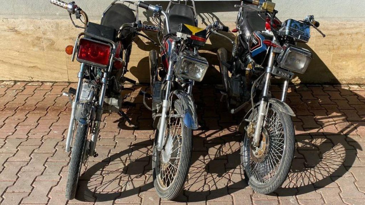 Kahramanmaraş’ta motosiklet hırsızları yakalandı
