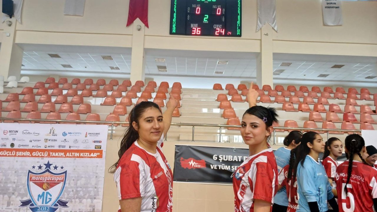 Kahramanmaraş’ta Hentbolda Çifte Başarı