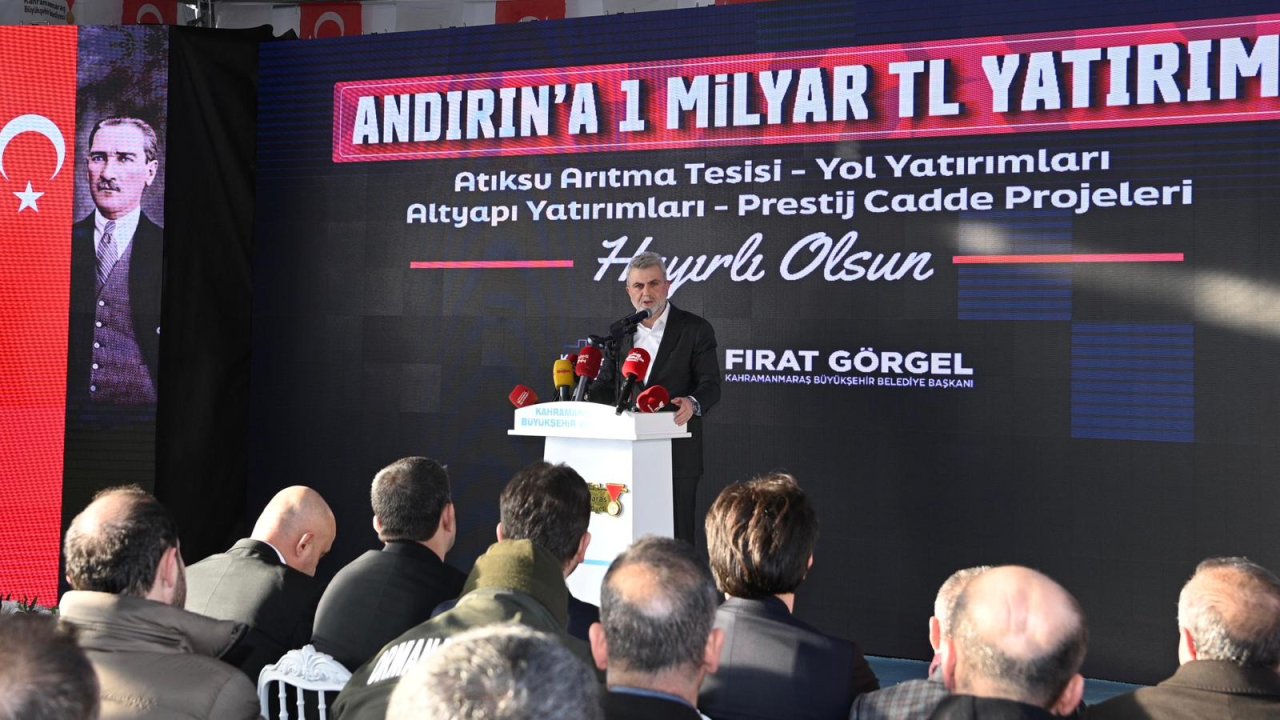 Andırın’da 1 Milyar TL’lik Yatırımlar Hizmete Açıldı