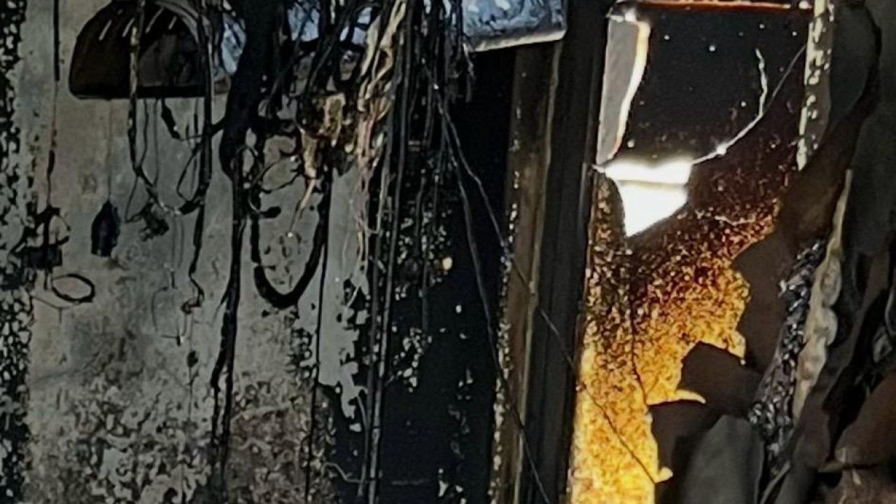 Kahramanmaraş’ta Ev Yangını 1 Kişi Hayatını Kaybetti