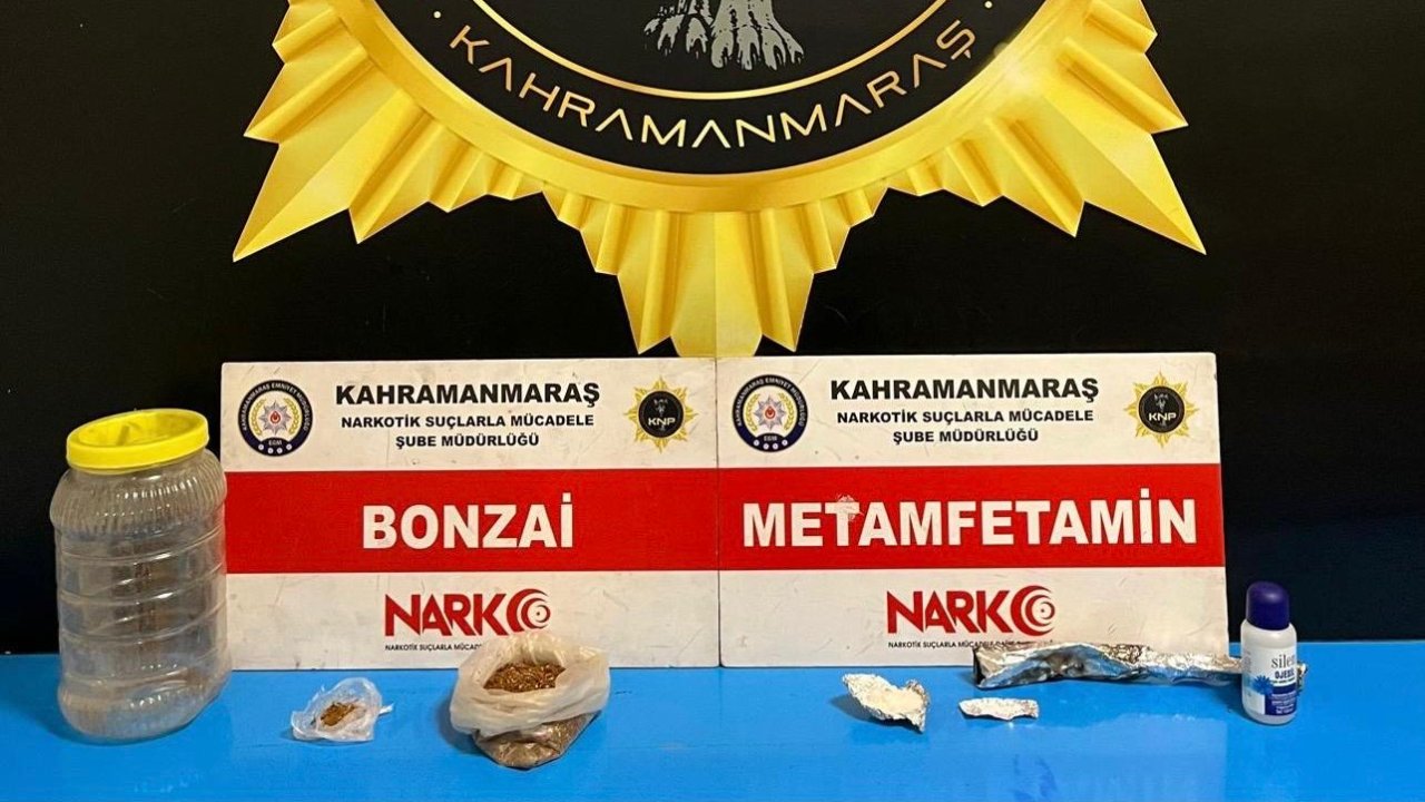 Kahramanmaraş’ta Narkotik Operasyonu