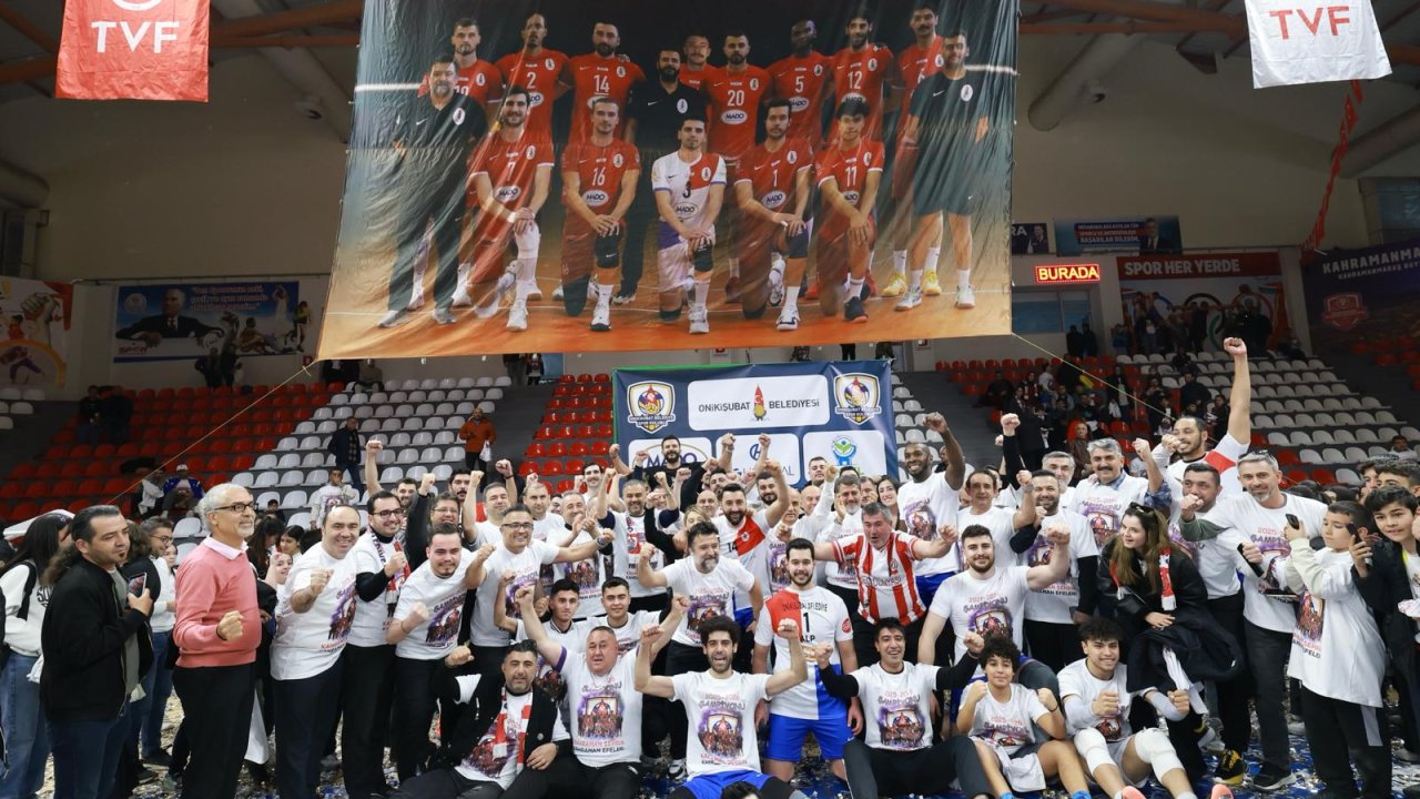 Şampiyon Onikişubat Belediyespor, kupa aşkıyla son maçına çıkıyor