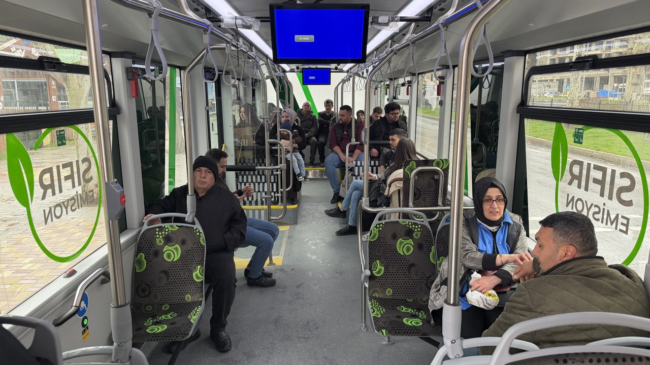 Büyükşehir’den Bayramda  3 Günde 16 Bin 740 Yolcu Taşındı