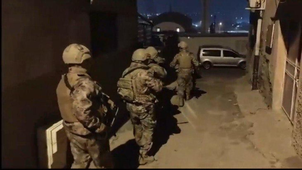 Kahramanmaraş’ta Silah Operasyonu 10 Şüpheli Gözaltında