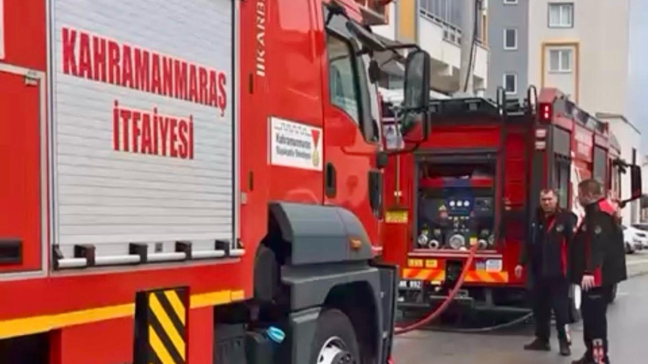 Kahramanmaraş’ta Depo Yangını Korkuttu