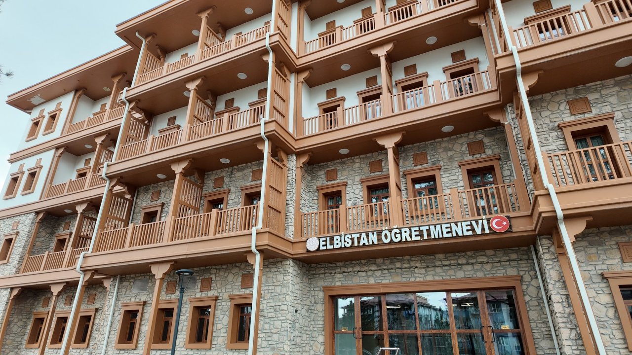 Elbistan Öğretmenevi Kapılarını Açtı 150 Milyon TL’lik  Yatırım Hizmete Girdi