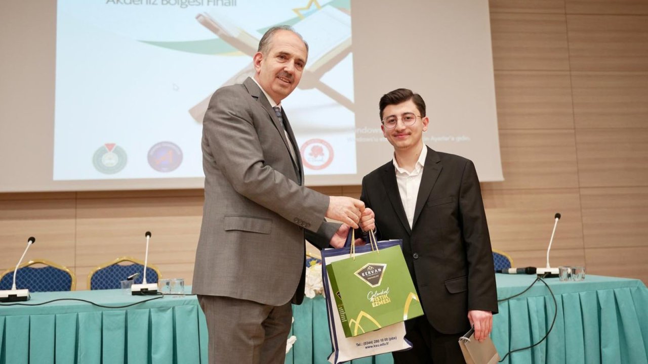 KSÜ Ev Sahipliğinde Hafızlık Yarışması Akdeniz Bölge Finali Gerçekleştirildi