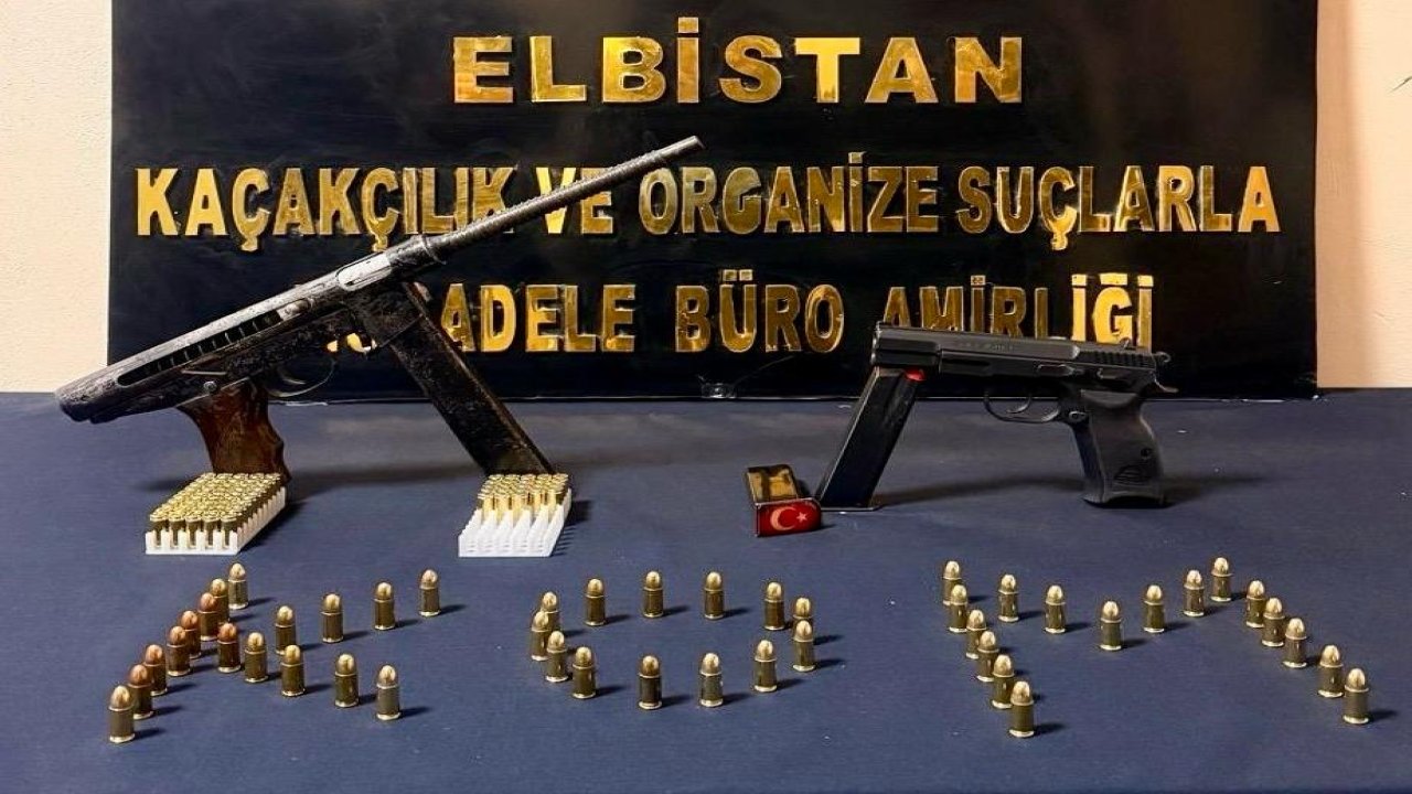 Kahramanmaraş’ta suikast silahı ele geçirildi