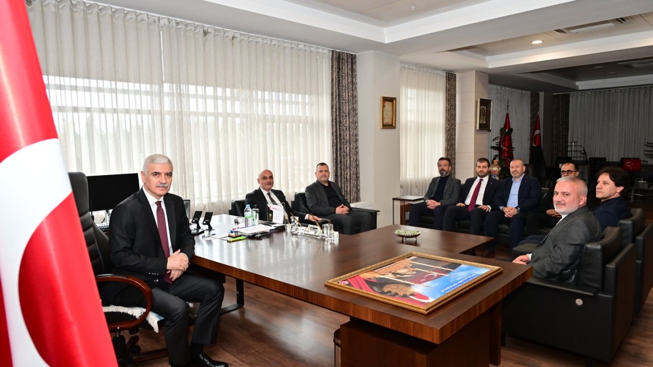 AK Parti   İl Başkanı B  Gül’den  Emniyet Müdürü Hasan Yiğit’e  Ziyaret