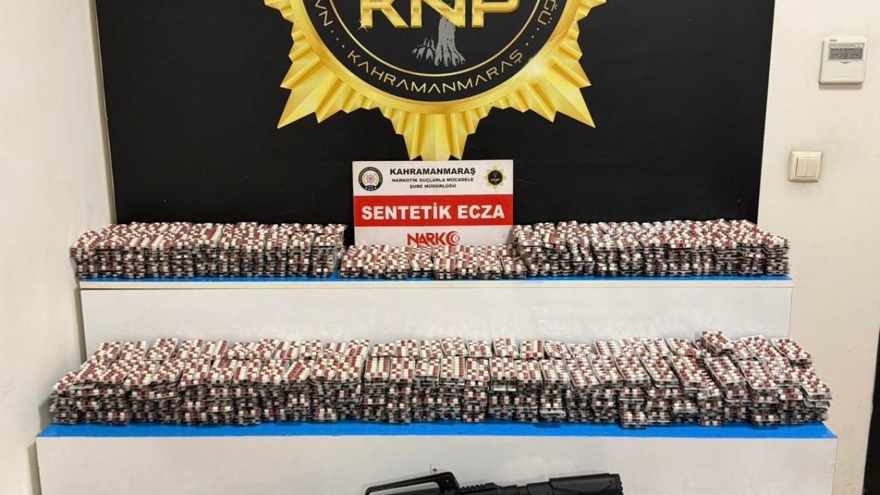 Kahramanmaraş’ta Narkotik Operasyonu 3 Tutuklama