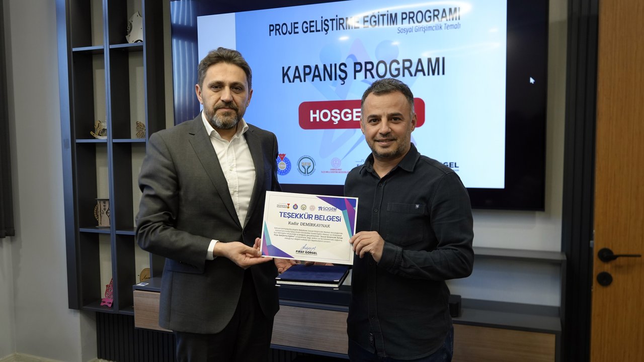 SOGEM’de Proje Geliştirme Eğitimi Tamamlandı
