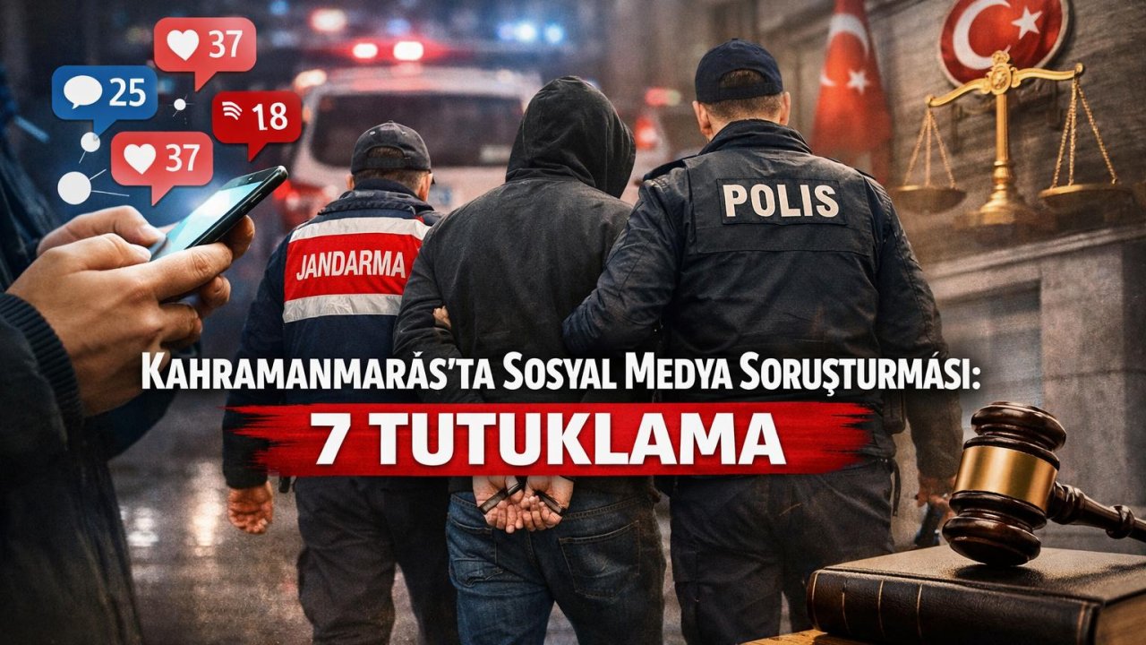 Kahramanmaraş’ta sosyal medya paylaşımlarına soruşturma