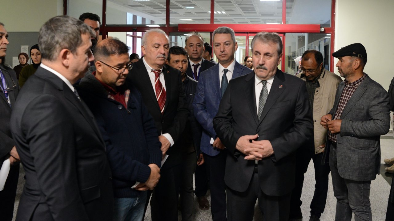 BBP Genel Başkanı Destici’den KSÜ Tıp Fakültesi Hastanesi’ne Ziyaret