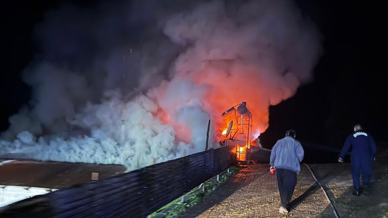 Kahramanmaraş’ta yaşlı kadın yangında hayatını kaybetti