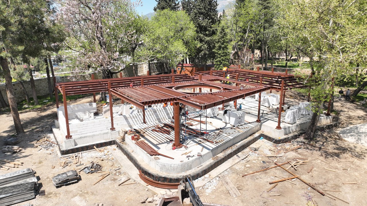 Kahramanmaraş Kalesi’nde Restorasyon Çalışmaları  Devam Ediyor