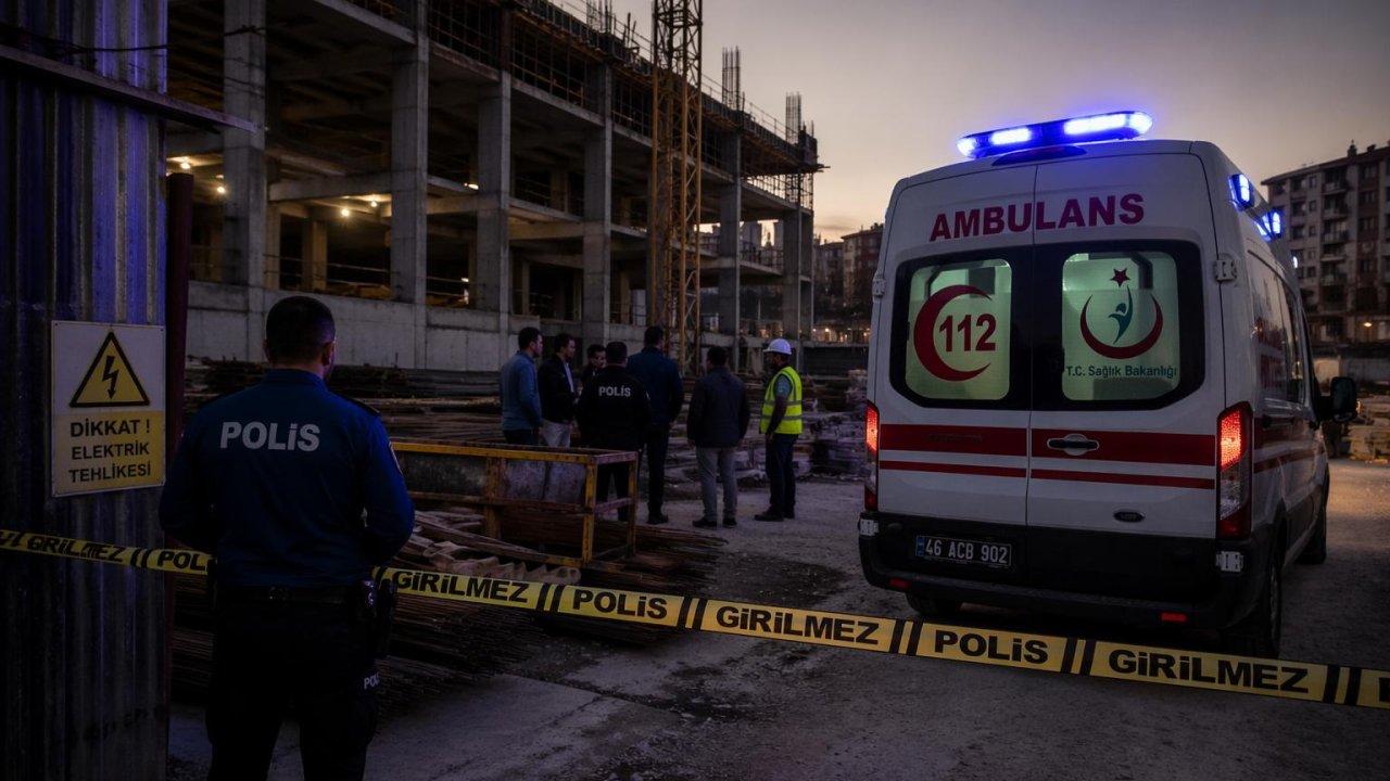 Kahramanmaraş’ta İnşaatta Elektrik Akımına Kapılan İşçi Hayatını Kaybetti