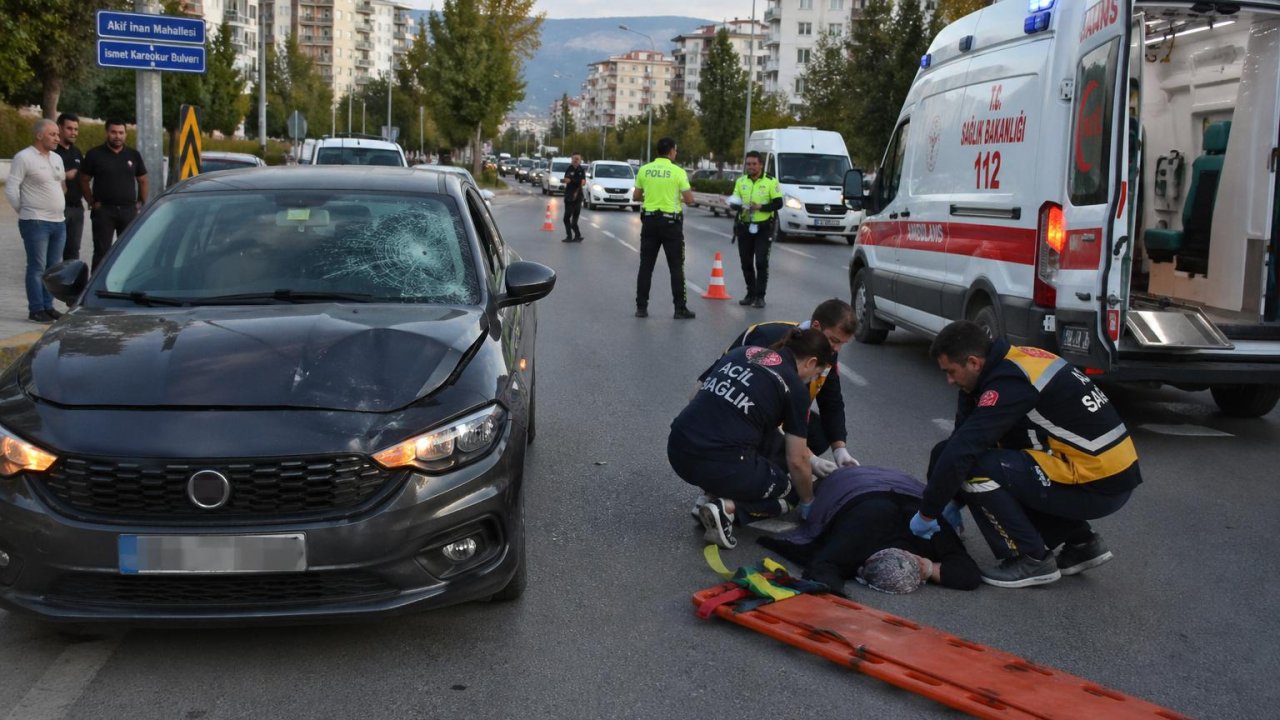 Kahramanmaraş’ta Otomobilin Çarptığı Kadın Yaralandı