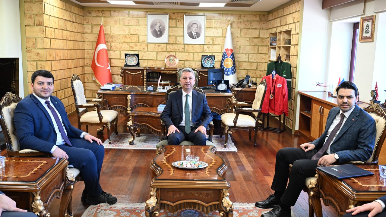 KSÜ TİKA Başkanı Abdullah Eren’i Ağırladı