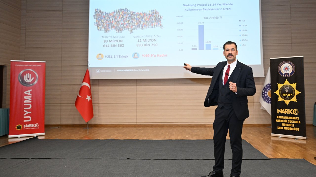 KSÜ’de   Öğrencilere Madde Bağımlılığıyla Mücadele Eğitimi