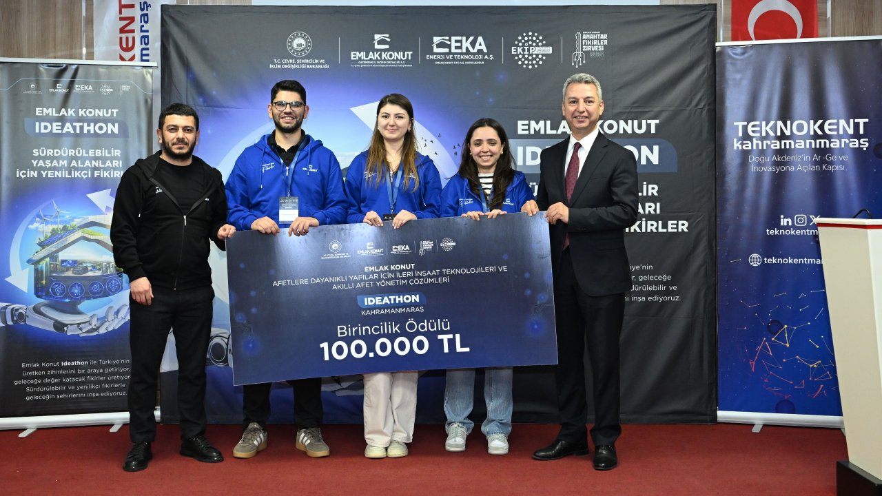 KSÜ Teknokent’te İdeathon Heyecanı Ödüller Sahiplerini Buldu