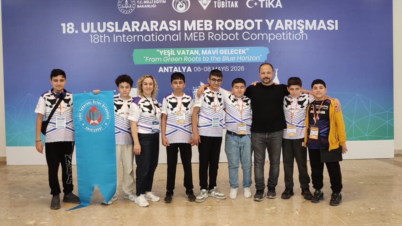 Kahramanmaraşlı Gençlerden Uluslararası Robot Yarışmasında Büyük Başarı