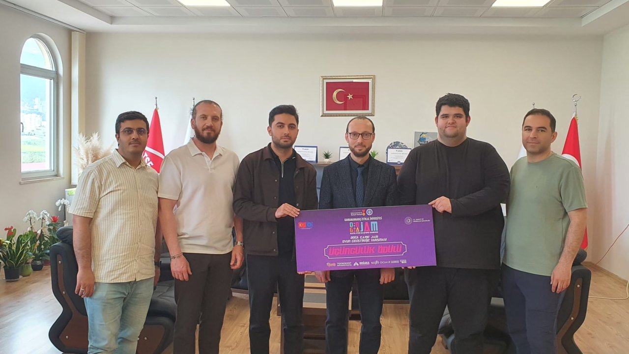 KSÜ’lü Öğrencilerden Oyun Geliştirme Yarışmasında Türkiye Üçüncülüğü