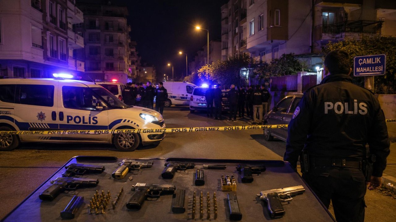 Kahramanmaraş’ta Silahlı Kavga 4 Gözaltı