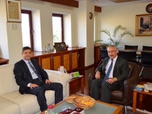 İl Jandarma Komutanı Doğan’dan Rektör Deveci’ye veda ziyareti