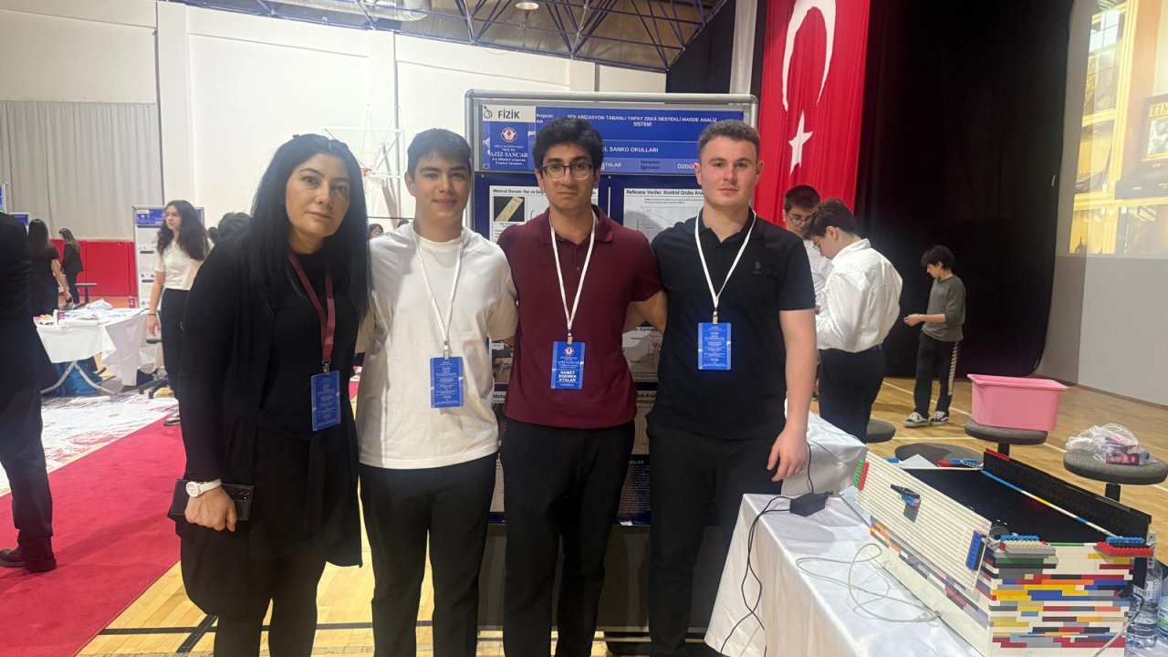 SANKO Okulları’ndan Aziz Sancar Proje Yarışmasında Büyük Başarı