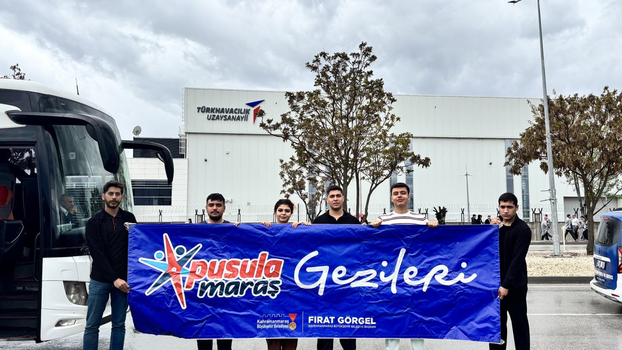 Pusula Maraş’tan Gençlere Tusaş’ta Milli Teknoloji Deneyimi