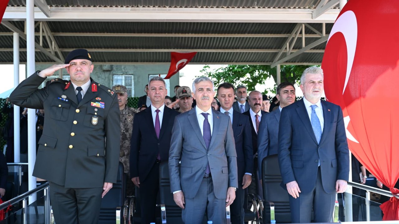 Rektör Okumuş Temsili Askerlik Törenine Katıldı