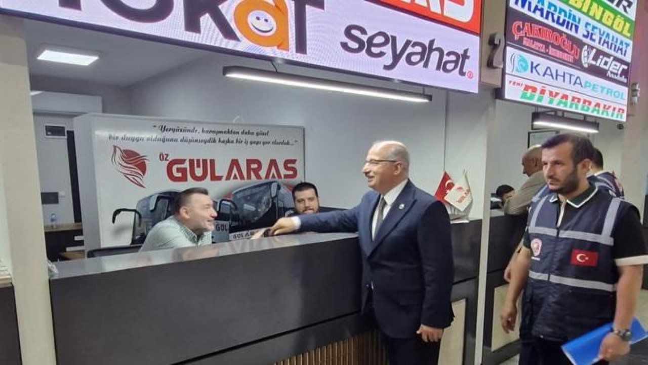Kahramanmaraş’ta bayram öncesi terminalde sıkı denetim