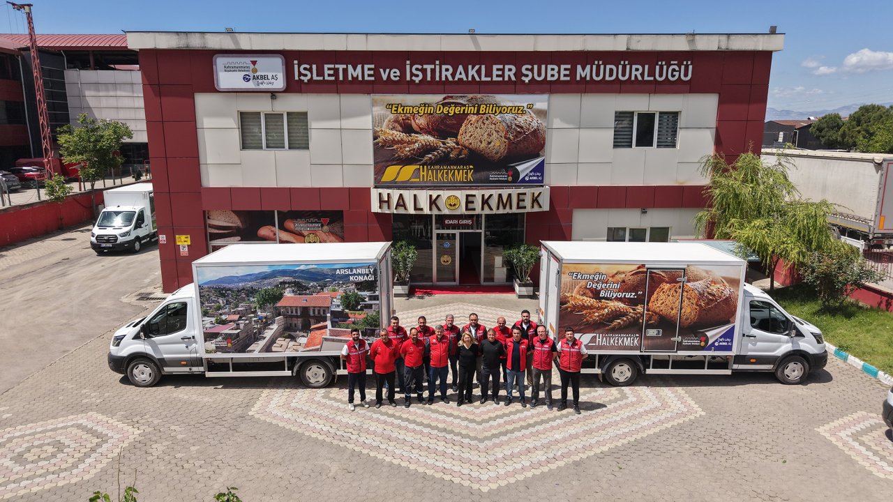 Büyükşehir’den Halk Ekmek Filosuna 9 Yeni Araç