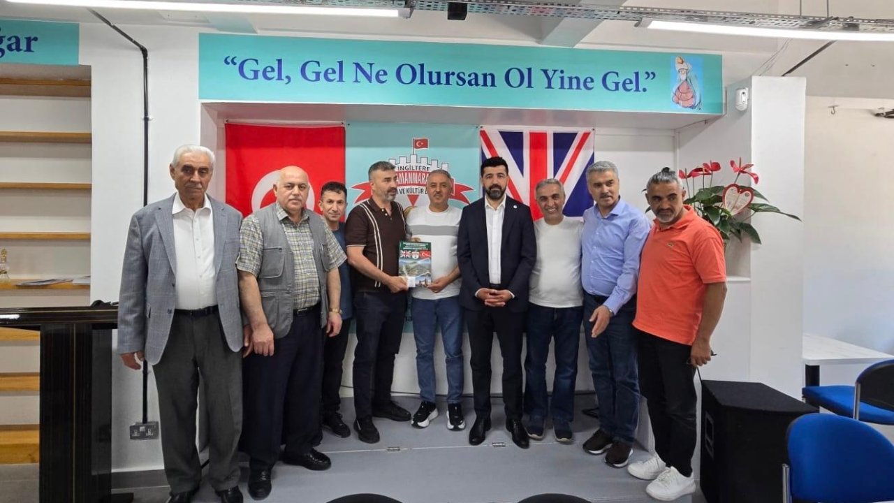 Mehmet Uğur Dilipak’tan İngiltere’de Kahramanmaraşlılar Derneği ve Satuq Buğra Camii’ne Ziyaret