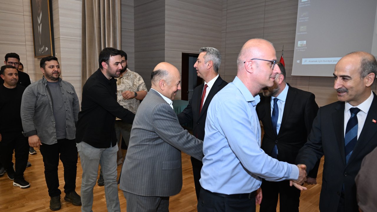 KSÜ’de Geleneksel Bayramlaşma Töreni Düzenlendi