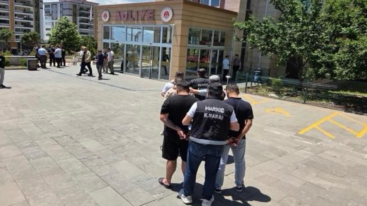 Kahramanmaraş’ta Dev Narkotik Operasyonu 3 Kişi Tutuklandı