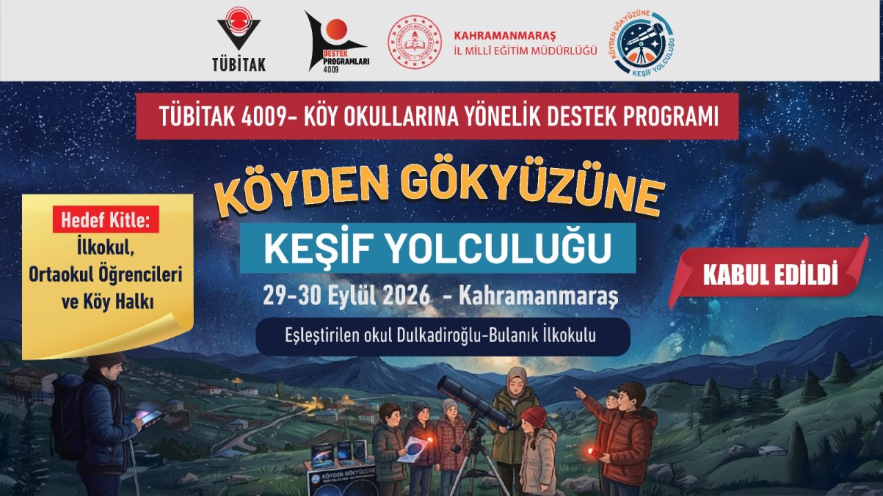 Köyden Gökyüzüne Bilim Yolculuğu