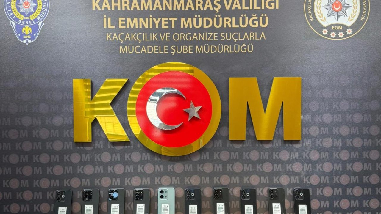 Kahramanmaraş’ta Kaçakçılık ve Uyuşturucu Operasyonu 3 Kişi Tutuklandı