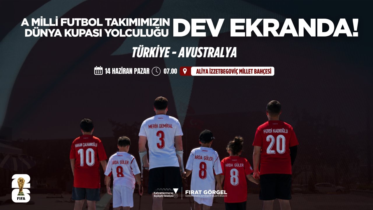 Milli Heyecan Aliya İzzetbegoviç Millet Bahçesi’nde Yaşanacak