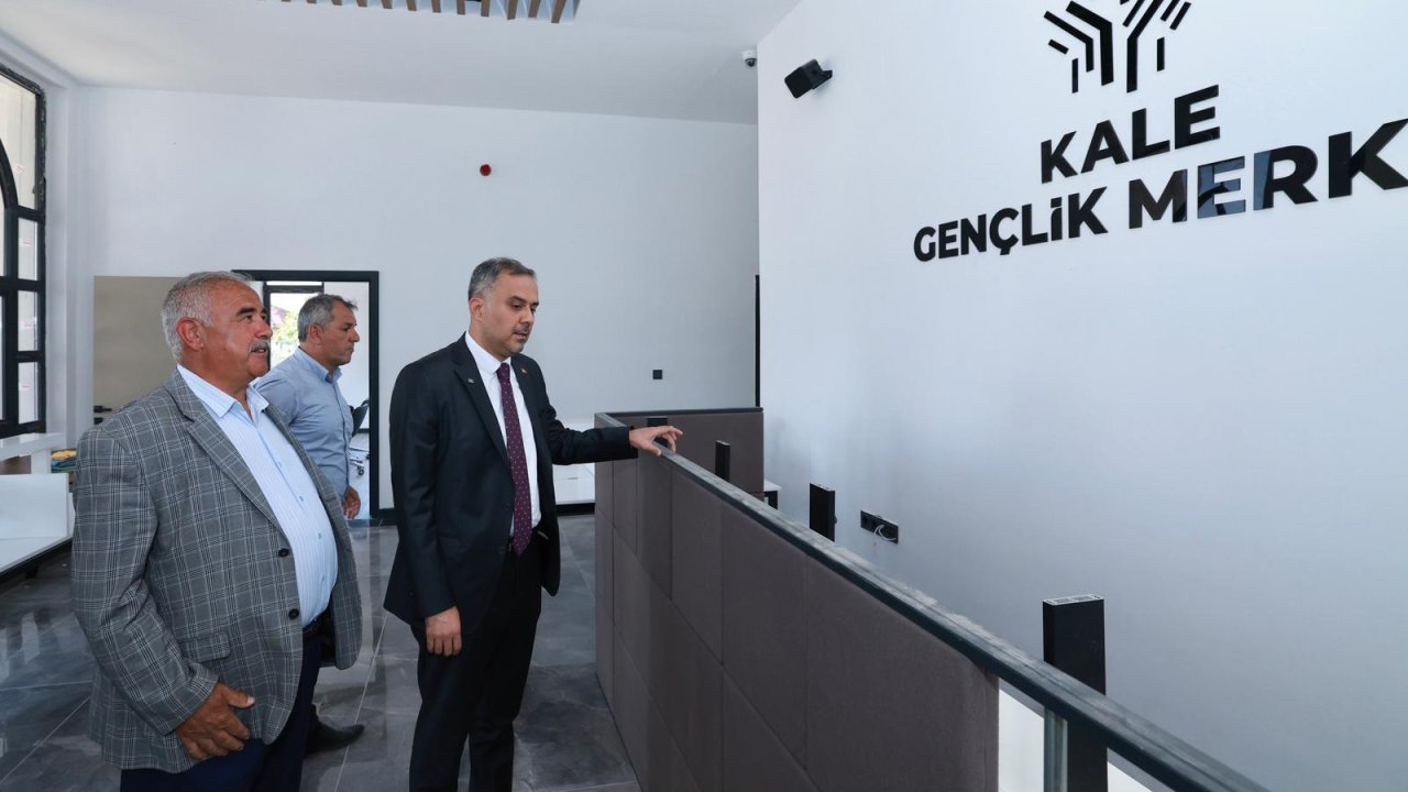 Onikişubat Belediyesi’nin Kale Gençlik Merkezi hizmete açılıyor