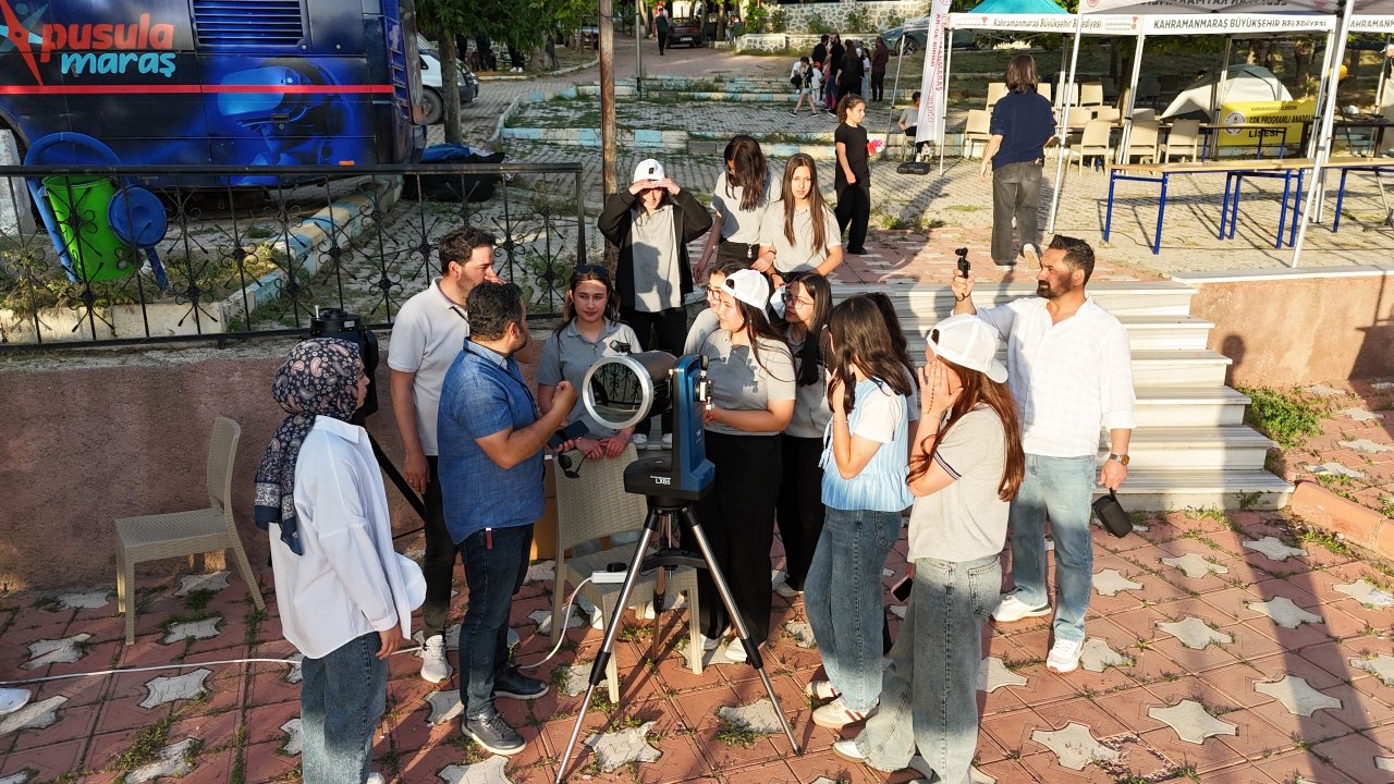 Ekinözü’nde Astronomi ve Gökyüzü Gözlem Şenliği Düzenlendi