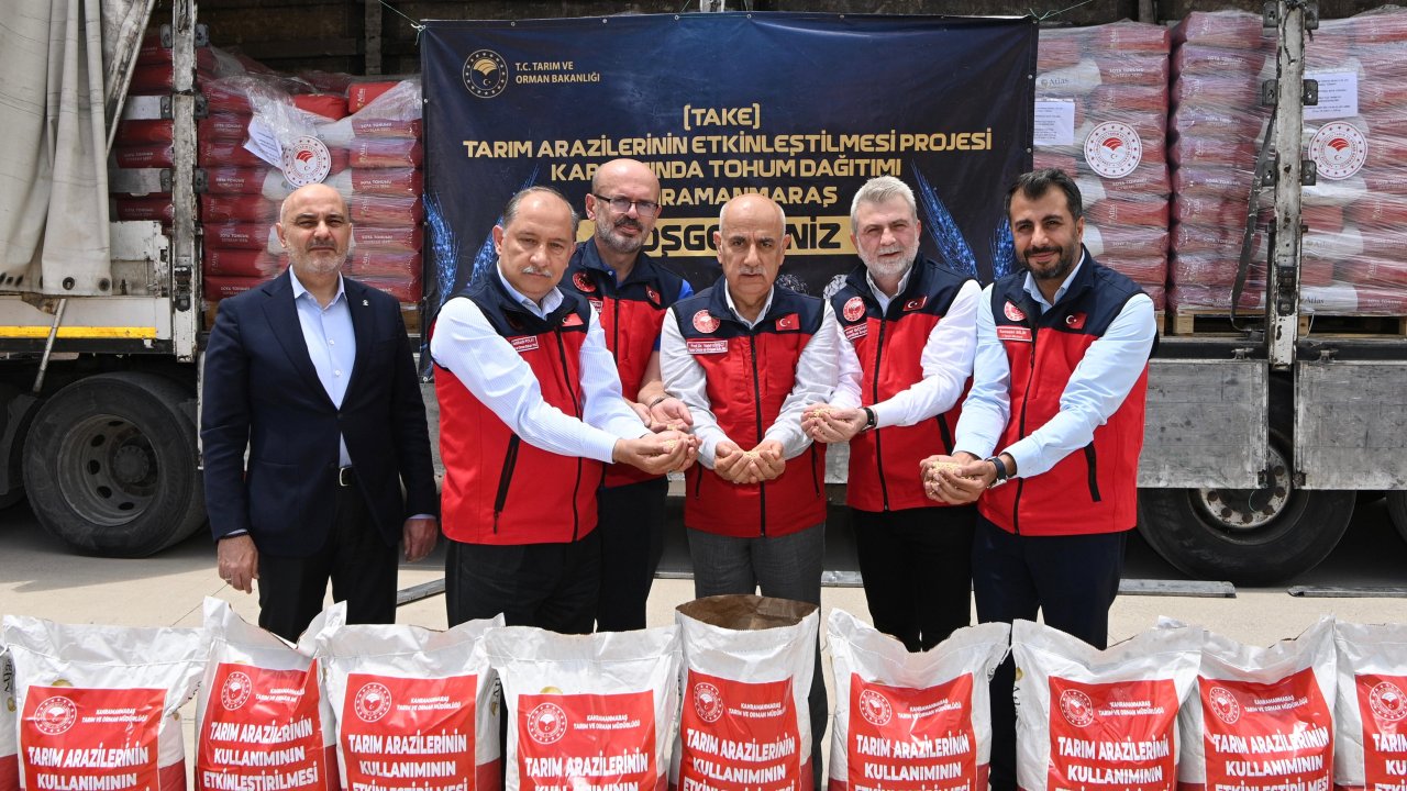 Kahramanmaraş’ta Üreticilere 47 Ton Yerli ve Milli Soya Tohumu Desteği