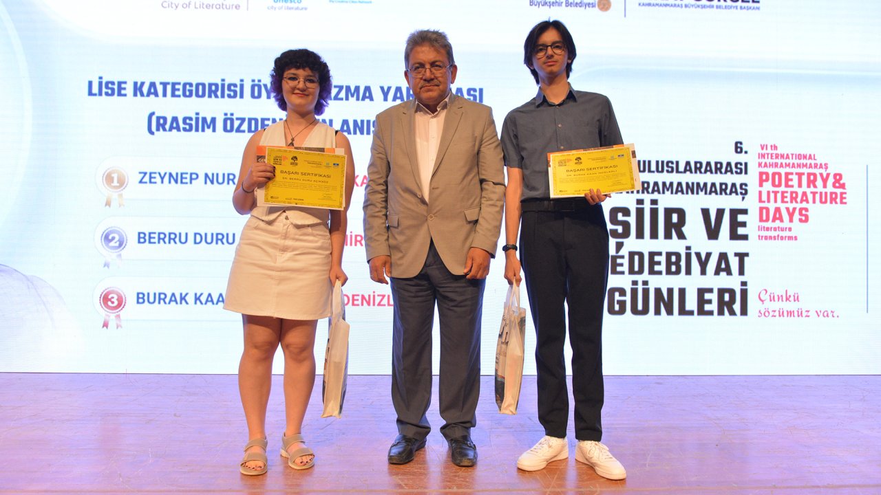 Uluslararası Şiir ve Edebiyat Günleri’nde Ödüller Sahiplerini Buldu