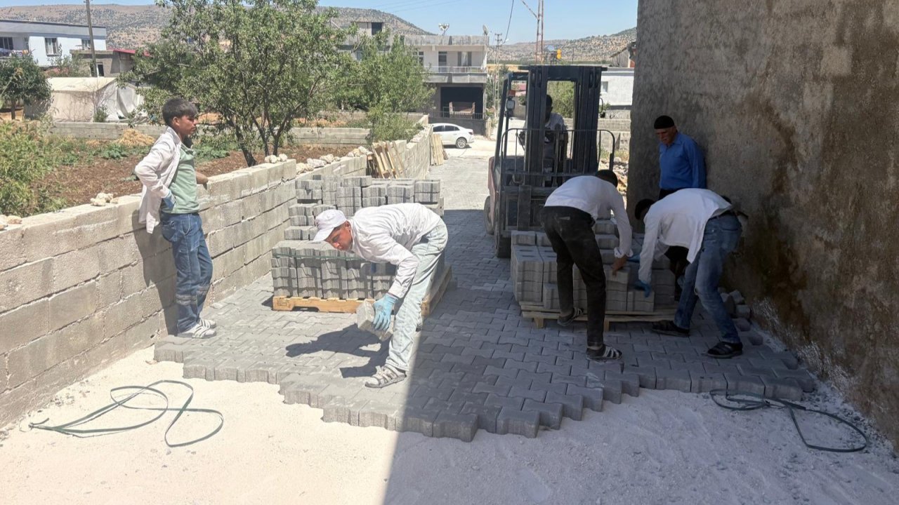 Ufacıklı Mahallesi’ne 6 Bin Metrekare Kilit Parke Yatırımı
