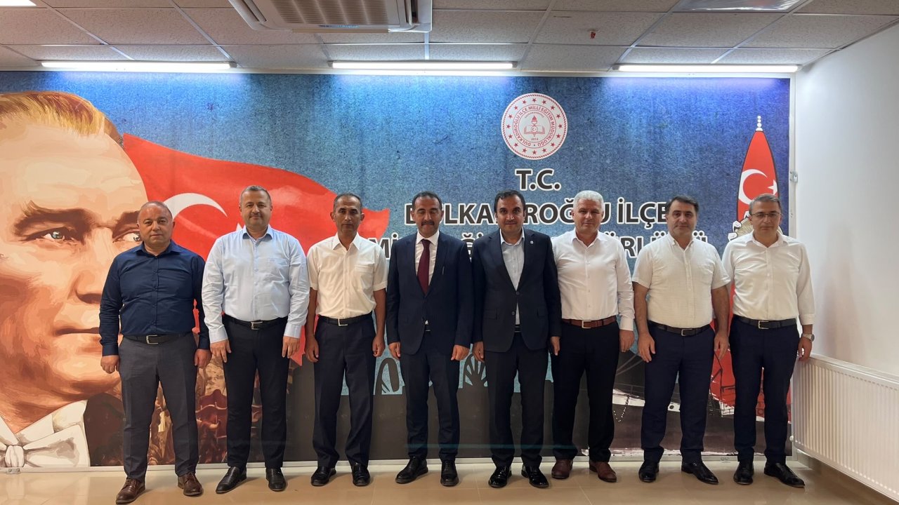 Eğitim-Bir-Senden Yeni İlçe Milli Eğitim Müdürlerine Hayırlı Olsun Ziyareti