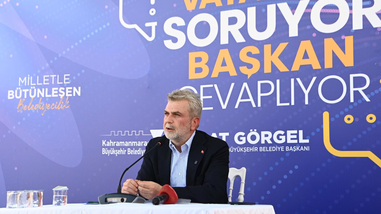 Başkan Görgel Kahramanmaraş’ı Güçlü Yatırımlarla Geleceğe Hazırlıyoruz