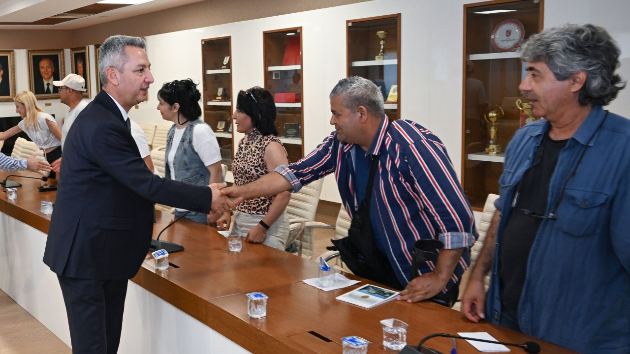Medya Temsilcileri KSÜ'de Rektör Okumuş İle Bir Araya Geldi