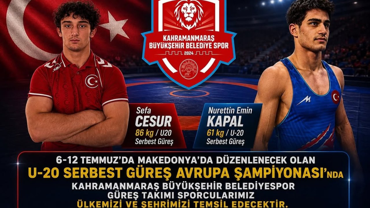 Büyükşehir’in Genç Pehlivanları Avrupa Şampiyonası’nda